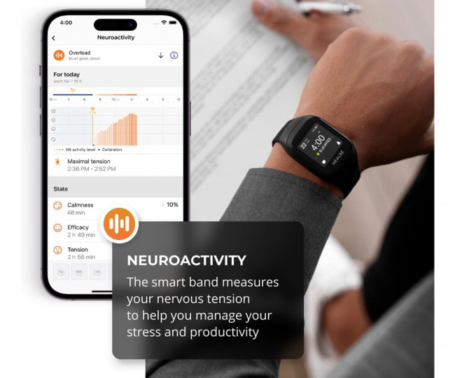 Фитнес-браслет HEALBE GoBe3 Obsidian
